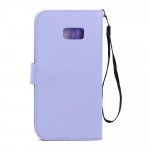 Wholesale Samsung Galaxy S6 Edge Plus Folio Flip Leather Wallet Case with Strap (Purple)